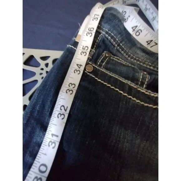 BKE Denim‎ Size Mexico 28 PAYTON Bootcut Women's Distressed Jeans 268 - Picture 5 of 10